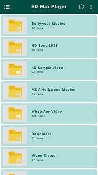 Max Player - Full HD Video Player 2018 screenshot 1