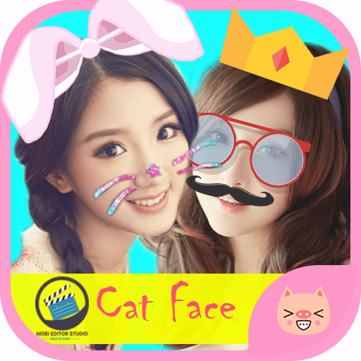 Cute Cat Face icon