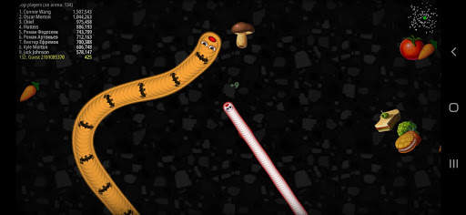Worms Zone Snake Game screenshot 2
