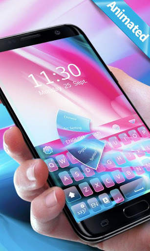 Animated Theme GO Keyboard for iPhone  X screenshot 2