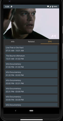 Sky TV screenshot 1