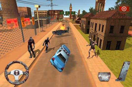 Zombie Shooting Race Adventure: Guns Cars, Zombies screenshot 2