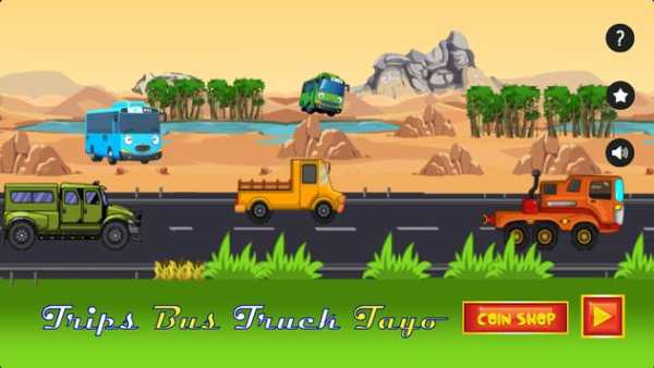 Trips Bus Truck Tayo screenshot 1
