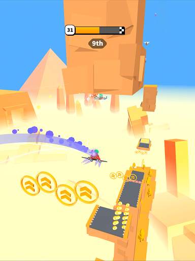 Road Glider - Flying Game screenshot 6