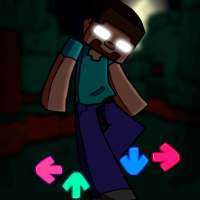 FNF Herobrine Mod Test logo