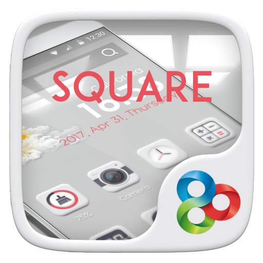 Square GO Launcher Theme 40.99