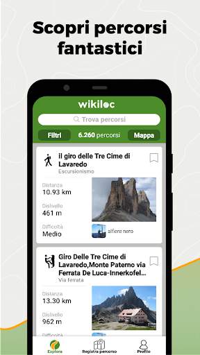 Wikiloc Navigatore GPS outdoor screenshot 1