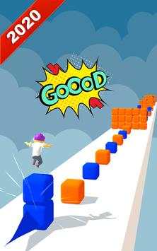 New: Cubes Surfer – Stack Color 3D 2020 screenshot 4