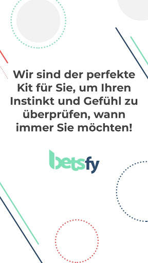 Betsfy – das soziale Netz der Sportprognosen screenshot 8