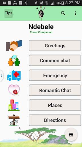 Ndebele Travel Companion screenshot 1