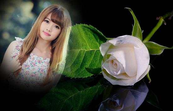 White Rose Photo Frame screenshot 5