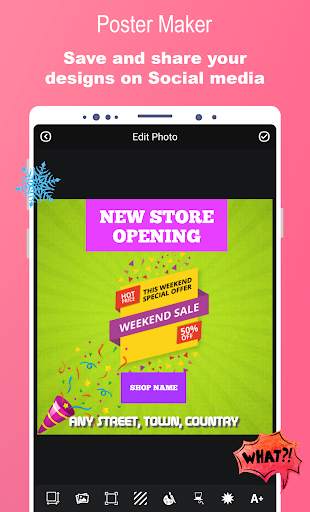 Poster Maker - Flyer Designer screenshot 8