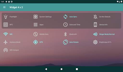 Settings Widget screenshot 7