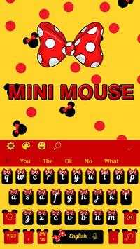 Cute Mini Bowknot Keyboard Theme स्क्रीनशॉट 4