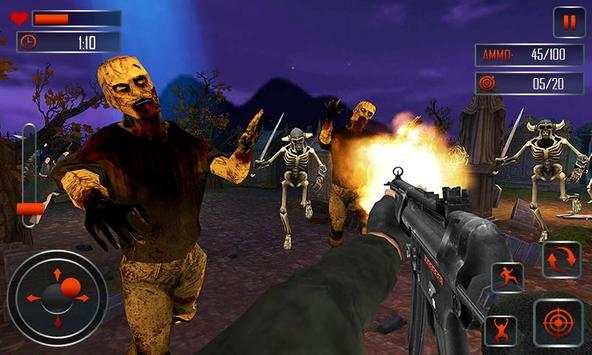 menembak zombie survival perbatasan screenshot 4