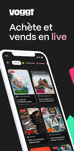 Voggt - Live shopping vidéo screenshot 1
