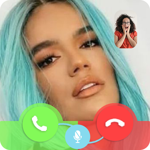 VCall Karol G Simula&amp;Fake Chat icon