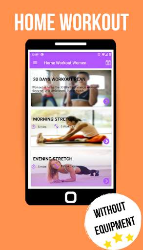 Home Workout Woman - No Equipment screenshot 1