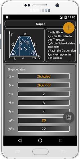 Geometryx: Geometrie - Rechner screenshot 5