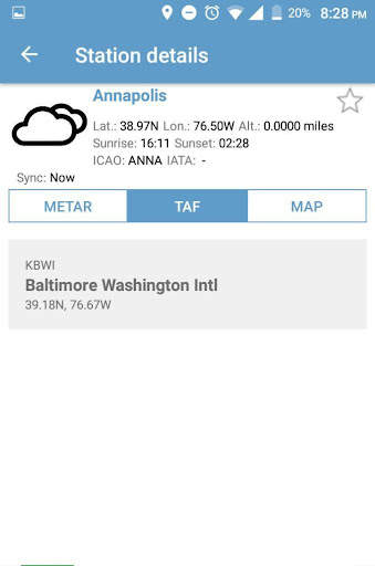 NOAA Aviation Live Sky Weather screenshot 6