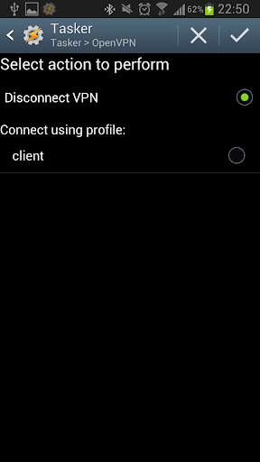 OpenVpn Tasker Plugin screenshot 2