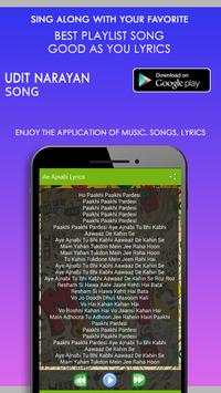 Udit Narayan Songs mp3 screenshot 3