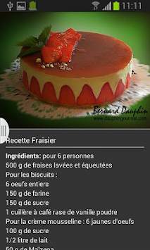 Les recettes de gâteaux screenshot 1