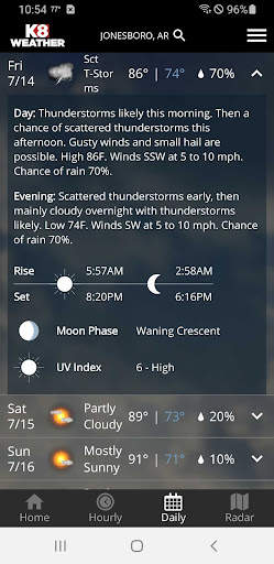 KAIT Region 8 Weather скриншот 3