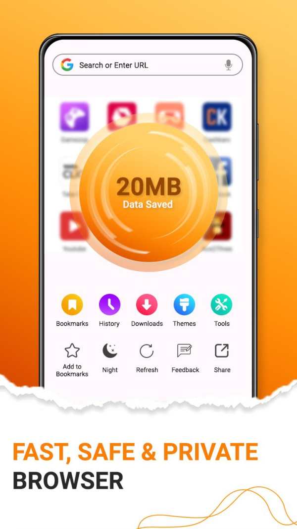 You Mini Browser स्क्रीनशॉट 1