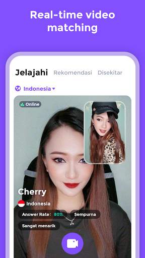 CuteU- Video match teman istimewa screenshot 4