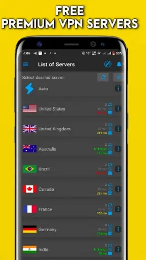 Gamez VPN - The Gaming VPN screenshot 3