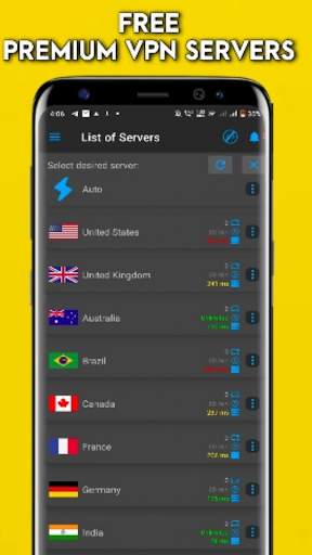 Gamez VPN - The Gaming VPN screenshot 3
