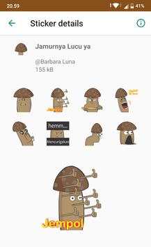 Funny Mushroom Stickers screenshot 3