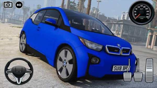 Driving BMW i3 Drift Simulator 2020 screenshot 1