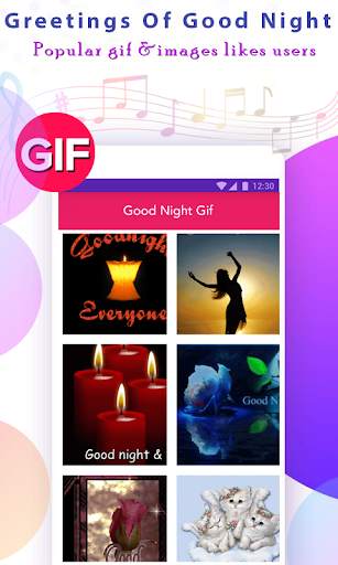 Good Night Gif screenshot 2