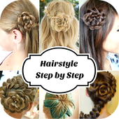 Hair Style ( Step by Step ) icon