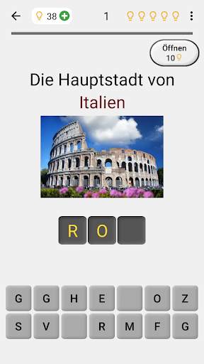 Hauptstädte aller Länder der Welt: Geographie-Quiz screenshot 2