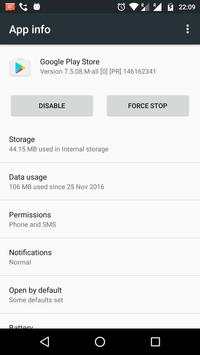 Play Services & Play store Information screenshot 3