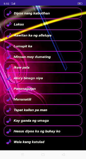 Tagalog Christian Songs with lyrics screenshot 3