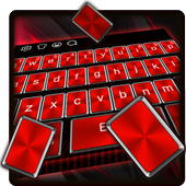 Red Hot Black Keyboard icon