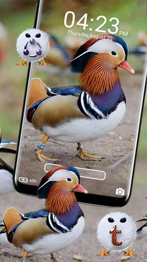 Mandarin Duck Launcher Theme screenshot 4