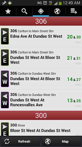 Transit Now Toronto for TTC 🇨🇦 screenshot 1