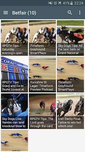Dog Racing News screenshot 2