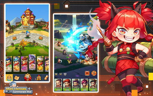 Mini Heroes: Summoners War स्क्रीनशॉट 9