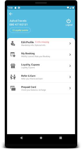 Ashok Travels Regd screenshot 6