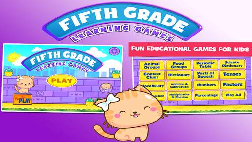 Fifth Grade Learning Games screenshot 1
