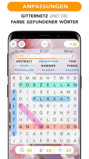 Wortsuche Spiel Deutsch screenshot 7