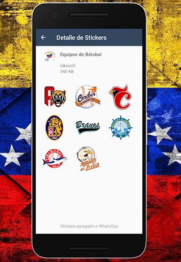Stickers de Venezuela para WhatsApp screenshot 3
