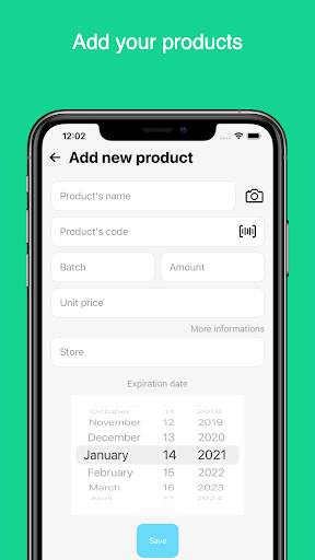 Expiry checker screenshot 1