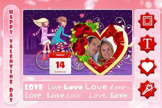 Valentine Day Photo Frame 2018 screenshot 2